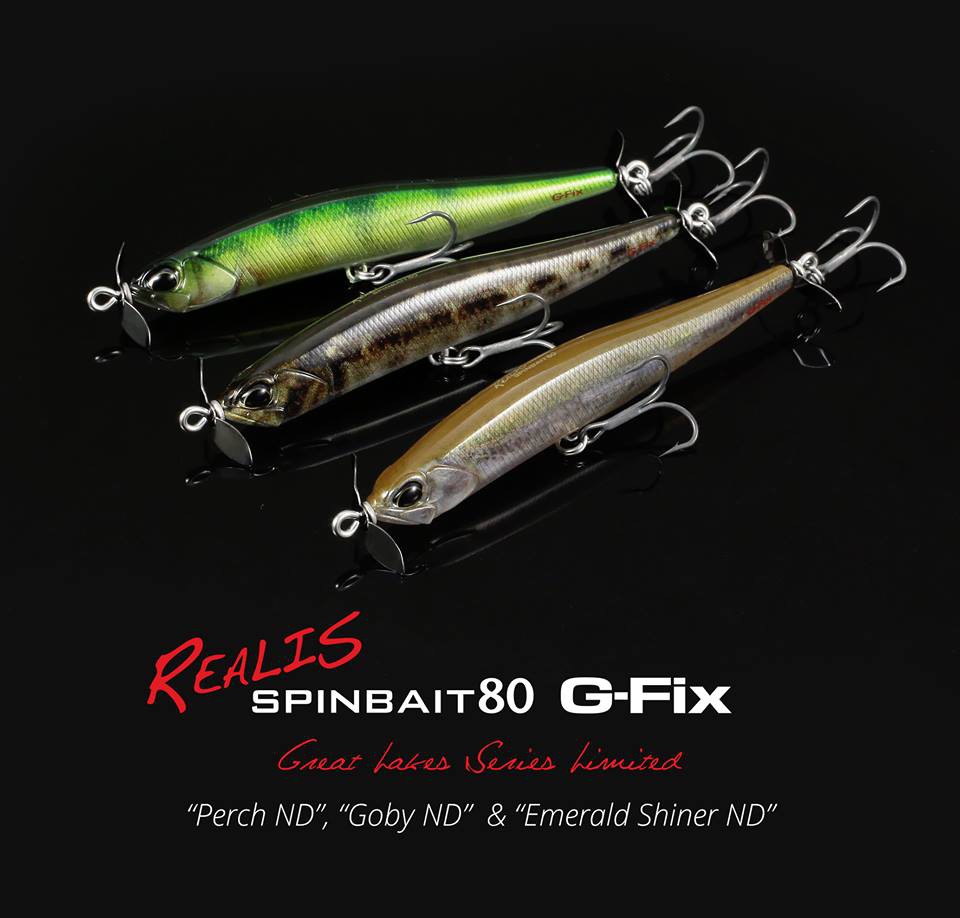 DUO REALIS SPINBAIT 80 G-FIX Great Lakes Series Limited - RDB